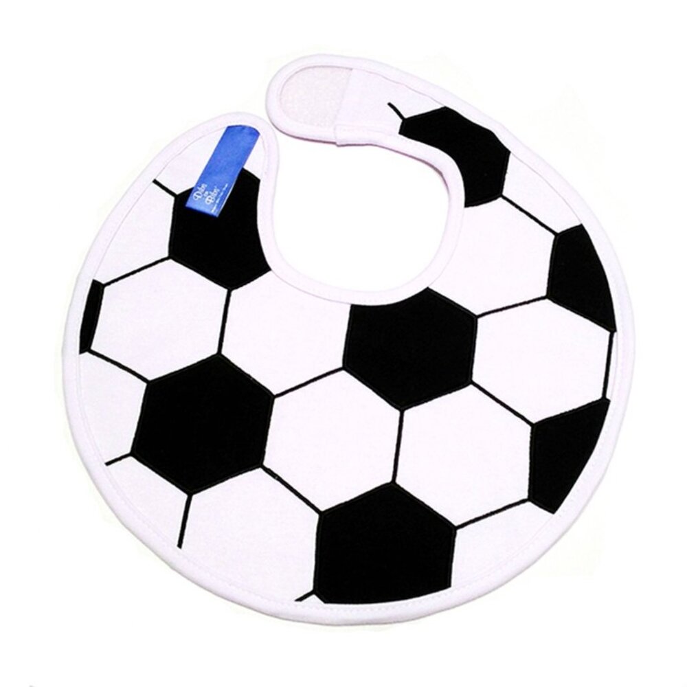 Dibs on Bibs, Soccer Ball Baby Bib